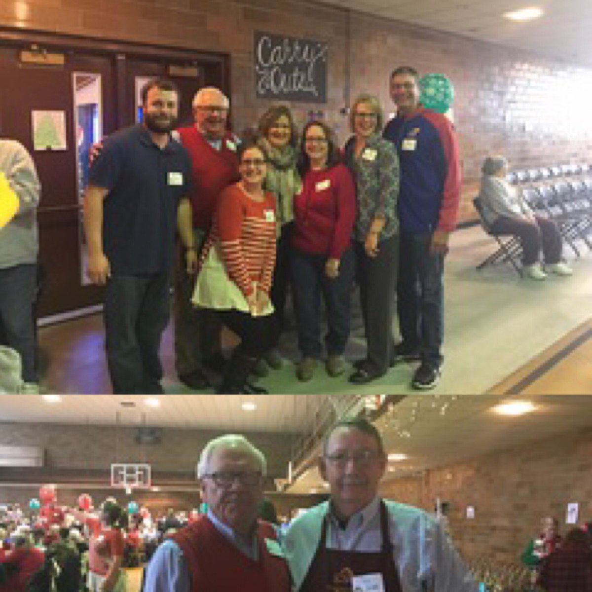 Rick_Wilborn's tweet photo. Merry Christmas! I am thankful to represent so many great communities. Was honor to help host the McPherson Community Christmas Dinner! https://t.co/0UPL5IegSw