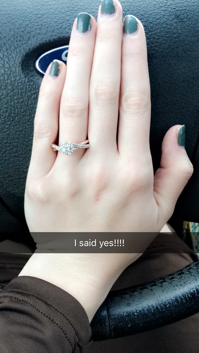 HashtagHope's tweet photo. Can't even stress to y'all how amazing my Christmas weekend has been! I'M MARRYING MY SOUL MATE! 😭😍❤ https://t.co/srb6tiqEDV