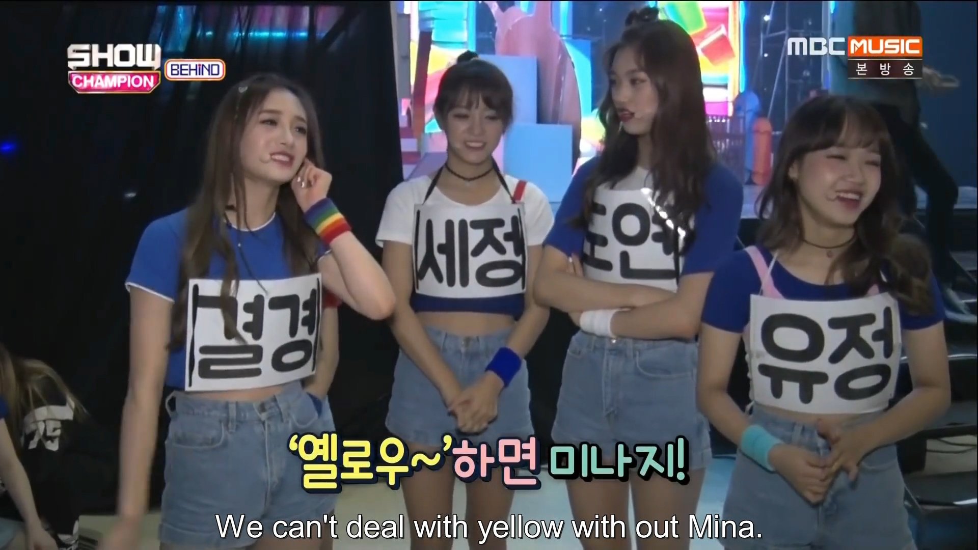 Kang Mina I Think Yellow Is Her Favourite Color T Co Ktaq0zmlu0 Twitter