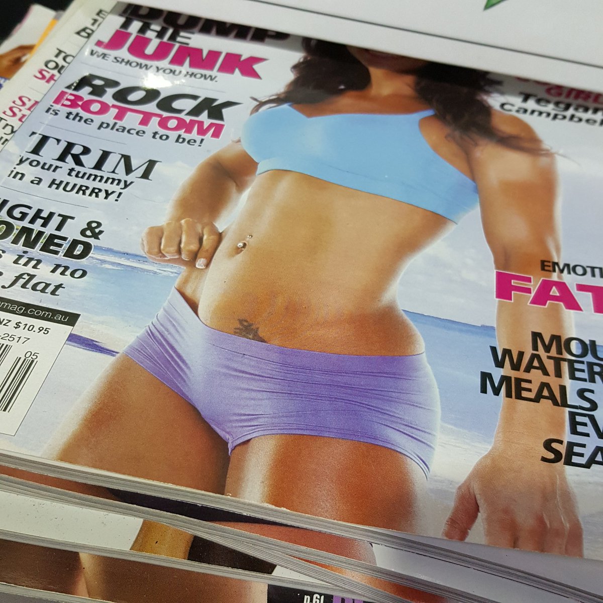 Alison_WardAPD's tweet image. Top of the magazine pile at the gym 😐 #postchristmasworkout