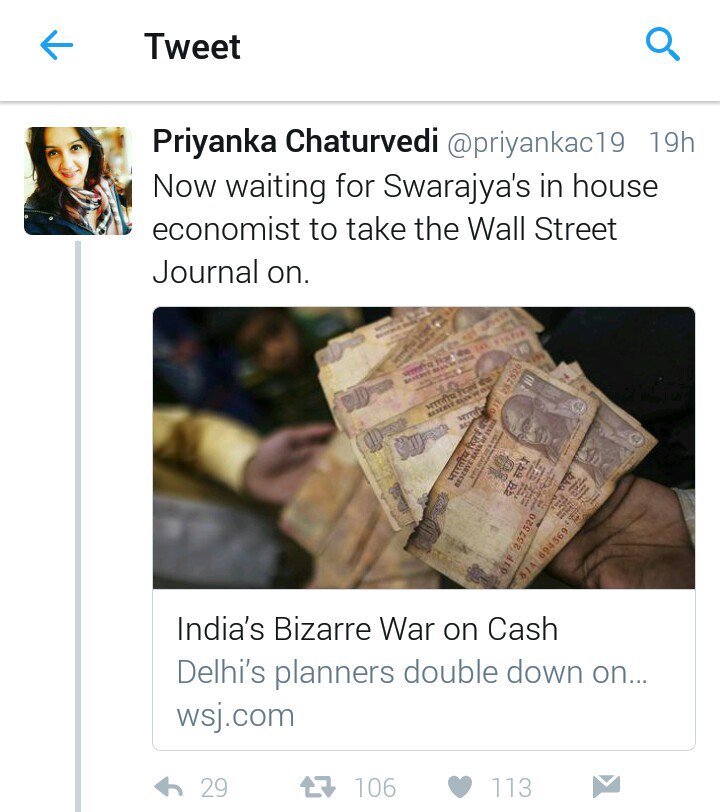 harshkkapoor's tweet photo. @priyankac19
Just read CONCLUSION of article you quoted👇
👉National Interests supersede
Personal choices
@WSJ 👍?
@muglikar_ @desertfox61I https://t.co/Jiakoh699z