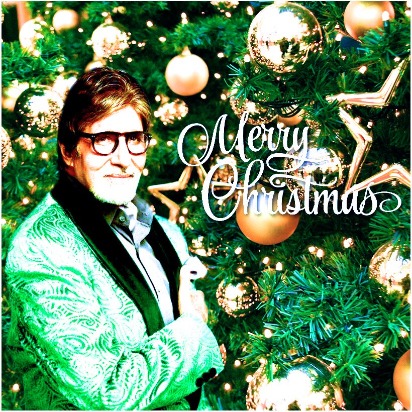 MagicOfCinema's tweet photo. @SrBachchan, @iamsrk Rukh Khan And Other #Bollywood Celebrities Wishing Merry Christmas To Fans!!!
https://t.co/mfCyf4xDNV https://t.co/AqqgZYpDdp