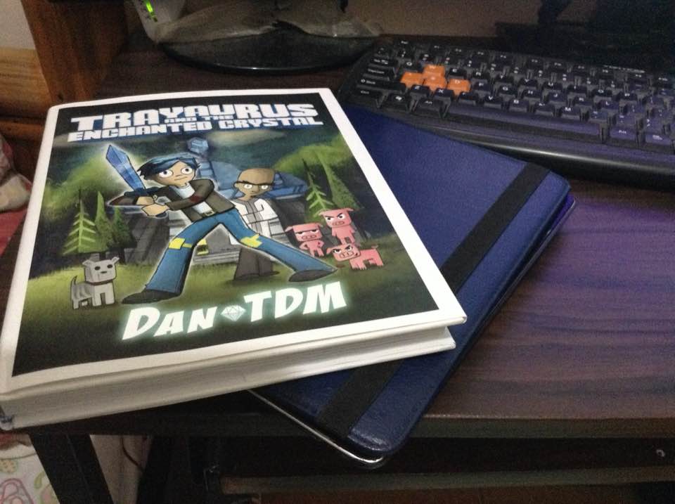 iamnina_cruz's tweet photo. This boy like @dantdm so much and love the book #Trayaurus and the Enchanted Crystal. https://t.co/OjXvDSLybm