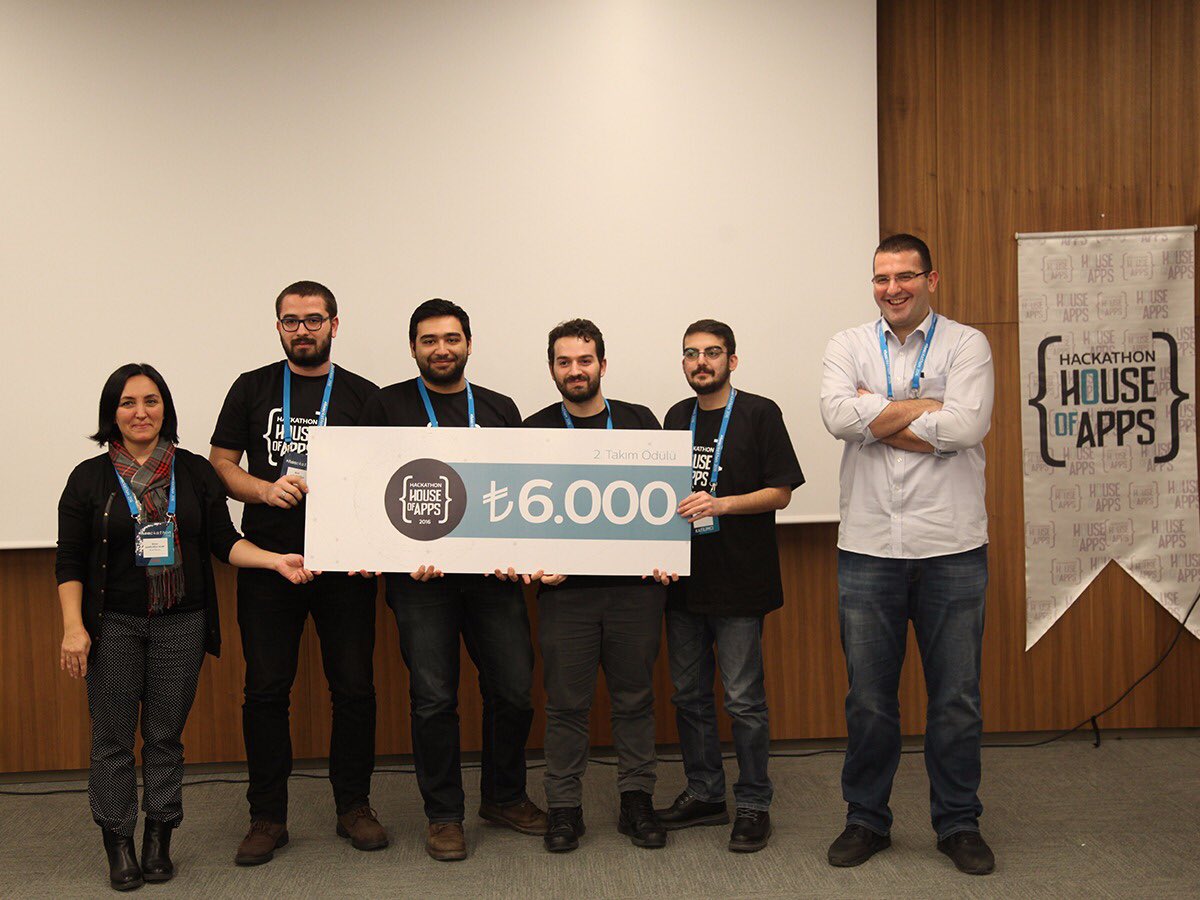 Sesli komutlar ile machine learning algoritmalarini harmanlayan VN ekibi #HOAckathon da 2. lik odulunu kazandilar.