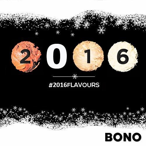We are doing a countdown of our favourites, Dark Chocolate Sea Salt, Hazelnut, White Chocolate Passion Fruit and lots more! #2016Flavours🍦
