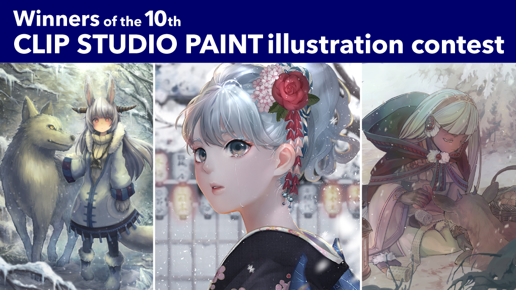 CLIP STUDIO PAINT on Twitter "Winners of the 10th CLIP STUDIO PAINT