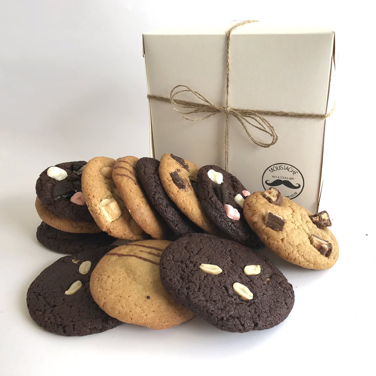 🍪 Thanks to our friends at <a href="/MoustacheNZ/">Moustache</a> this pack of 12 assorted cookies could be yours! To go in the draw to win 'em all just hit RT 🍪
