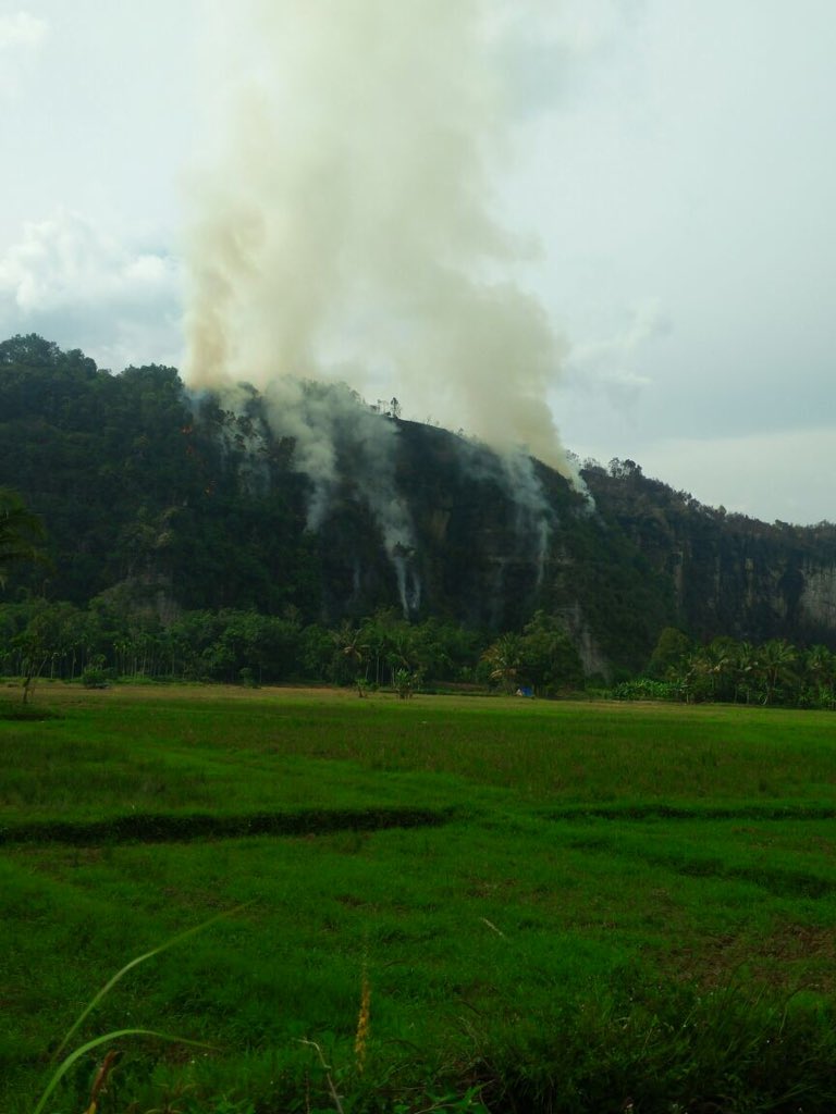 omdyas's tweet photo. @infoSumbar kebakaran di Harau nih Min. Info diterima sekitar 15 menit yang lalu. https://t.co/pnMD0AoaFT