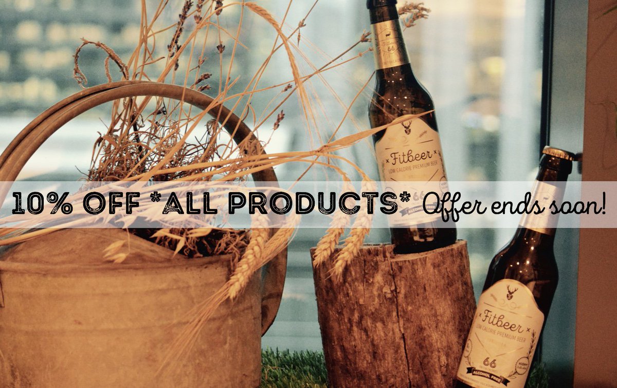 Here's 10% off from us to you as an end of year reward and to help out those taking on #dryjanuary #BoxingDay