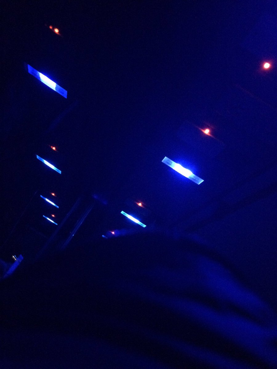 CaitlinPugh's tweet photo. Also... this is not ideal sleeping light, unless maybe you live in space #BostonToPhilly https://t.co/PyQHdX87Cc