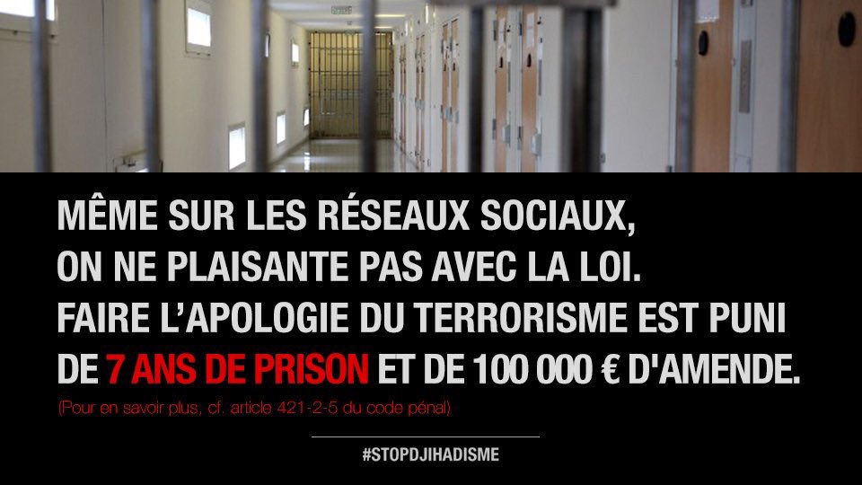 Sosyal Medya'da direkt veya dolaylı FETÖ PKK DAEŞ vs propagandası yapanlara 7 sene hapis+100 bin Euro para cezası kesilsin. Fransa'da böyle!