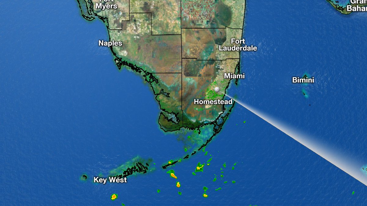 Morning, some showers moving in off the strong east breeze. What does the rest of SFLO look like? Watch local10. https://t.co/7gZ6FHgUYT