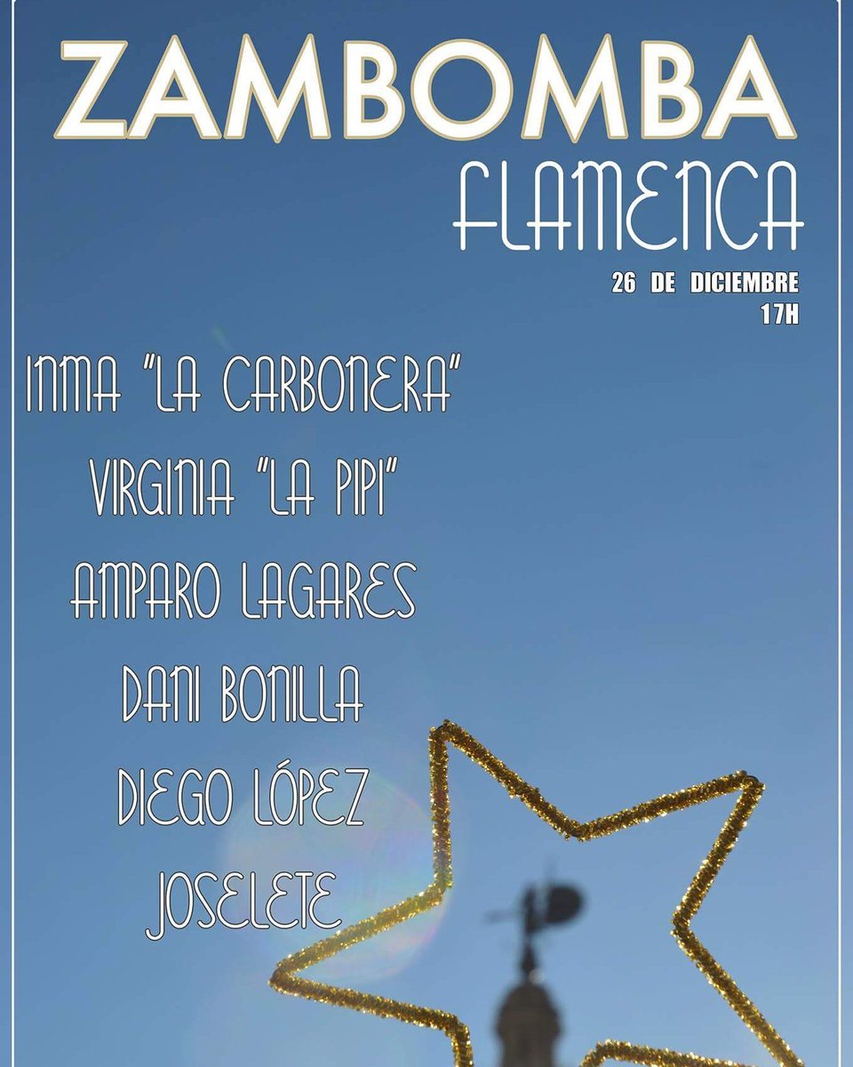 Hoy Zambomba Flamenca!!
17h........ven antes para coger sitio!!
#otrorollo #puravidaterraza #fontecruzsevillaseises