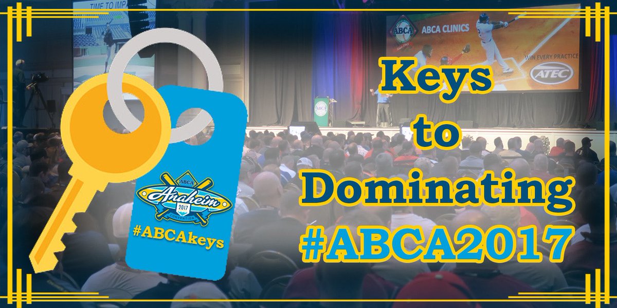 ABCA1945's tweet photo. 'Preparing Yourself for Success' w/ the little things ➡ #ABCAkeys to Dominating #ABCA2017 in Anaheim!

Difference b/n a Win or a Loss! #👊 https://t.co/kX0QkHRCVs