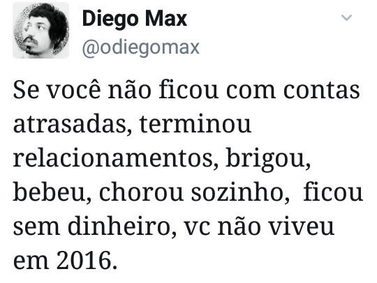 2016 resumido em uma foto