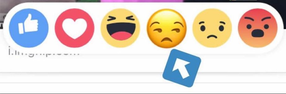 Preciso dessa reação no Facebook