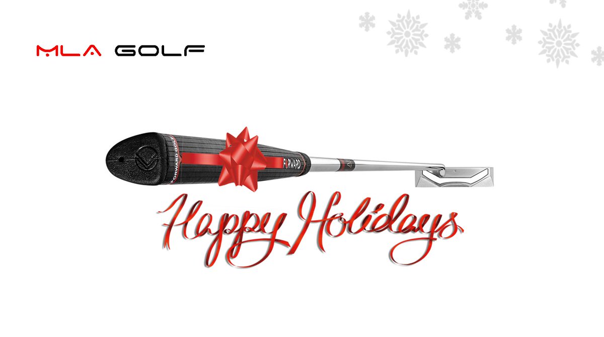mla_golf's tweet photo. Merry Christmas and Happy New Year! #HappyHolidays #SeasonsGreetings #MLAGolf *Puttergift #Putternewcollection #Putter2017 #MLAwithForward https://t.co/U0q0uRzB2x