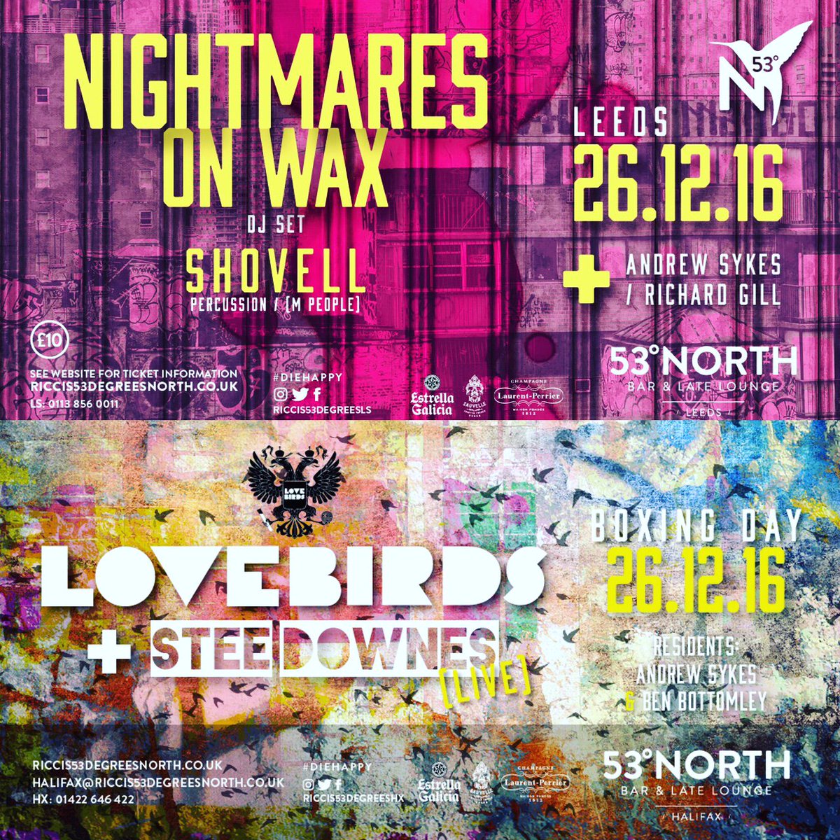 Boxing Day Exclusive in Leeds and Halifax tonight.  #music #Leeds #Halifax #housemusic #BoxingDay