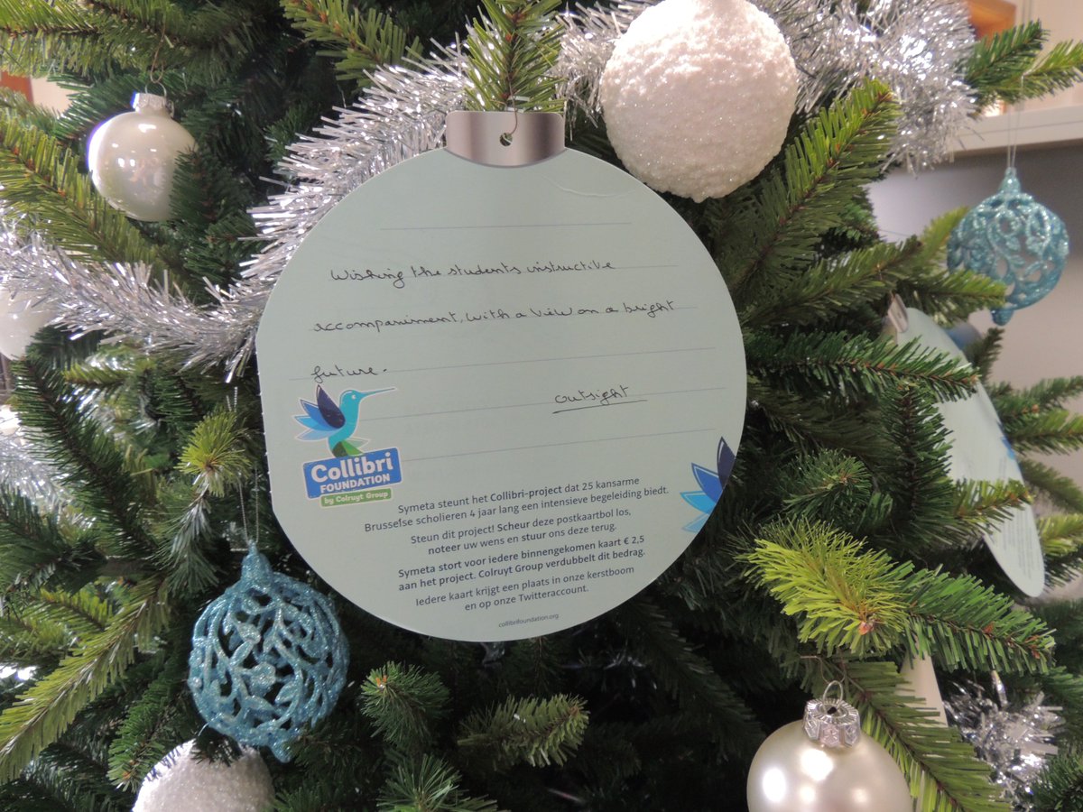 SymetaHybrid_Be's tweet photo. Thank you for returning us your christmascards, keep sending us your wishes and support! #collibrifoundation #symeta #christmas https://t.co/vbllVPrR6x