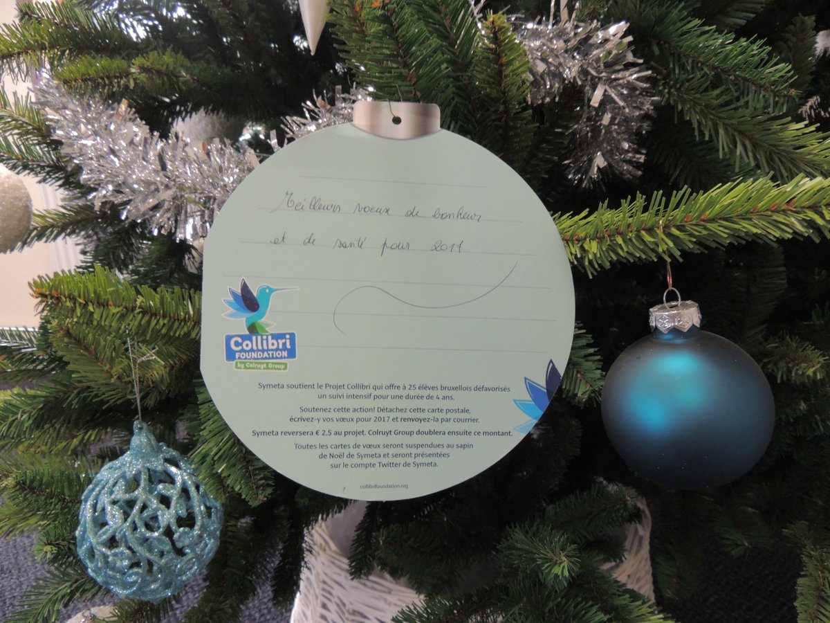 SymetaHybrid_Be's tweet photo. Thank you for returning us your christmascards, keep sending us your wishes and support! #collibrifoundation #symeta #christmas https://t.co/vbllVPrR6x