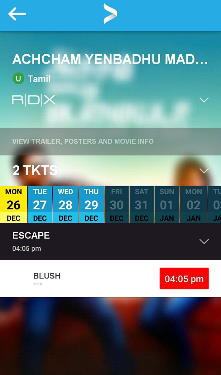 STR_360's tweet photo. #AYM Houseful Show at @SPIcinemas today #AYMStormsInto7thWeek !! #AchchamYenbadhuMadamaiyada nearing 50th day run๐๐ @iam_str @mohan_manjima https://t.co/dde1sFrRcm