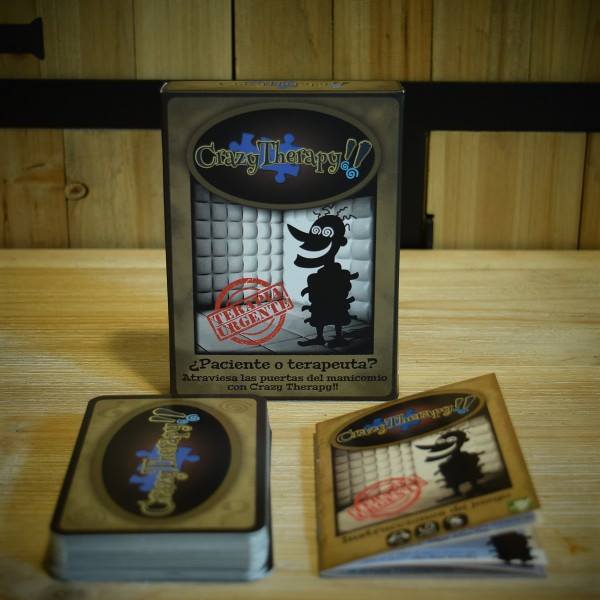 Trabajamos toda la semana para que Crazy Therapy!! sea uno de vuestros regalos de #ReyesMagos gringuelgames.com/producto/crazy…