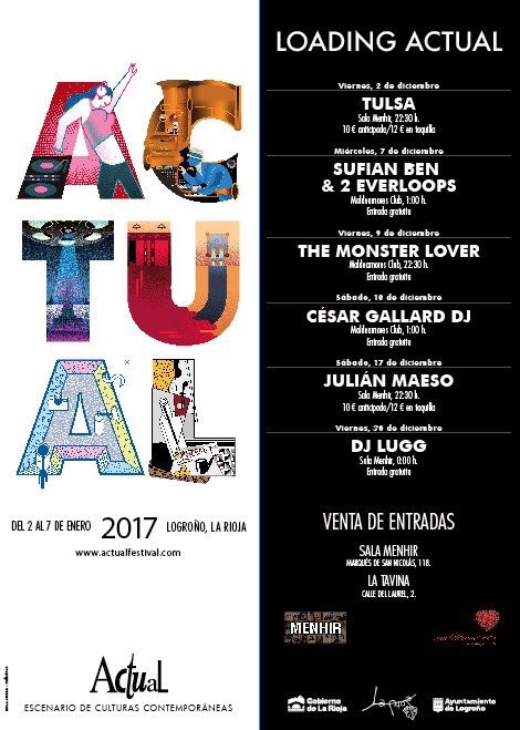 Este viernes en <a href="/menhirbarcopas/">menhir bar de copas</a> cierre de #LoadingActual con <a href="/LuggDj/">lugg dj</a> ¡pedazo de plan!