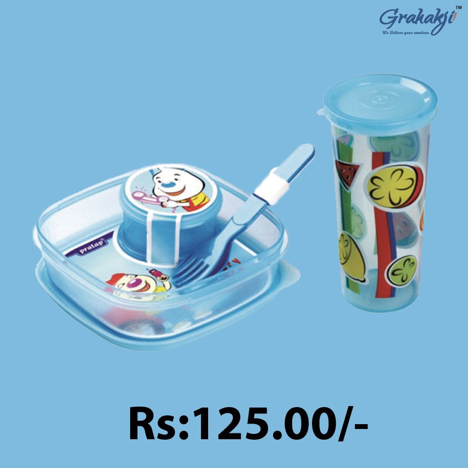Grahakji's tweet photo. HUNGRY KYA! EASY LUNCH CONTAINER SET. https://t.co/MpYFzfdXVC #Lunchbox #tiffinbox #containerset #online #shopping #kitchen #accessories https://t.co/du5zBq7f2e
