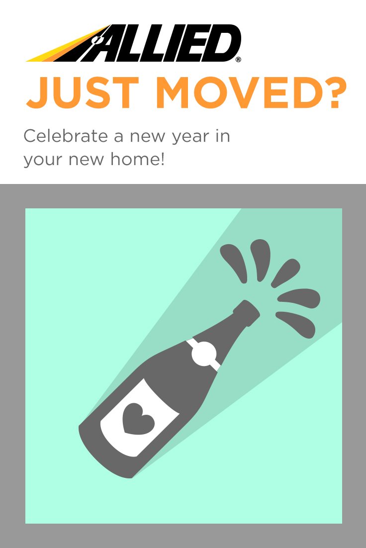 #JustMoved Tip: Ring in the new year in your new home! Many new beginnings await.