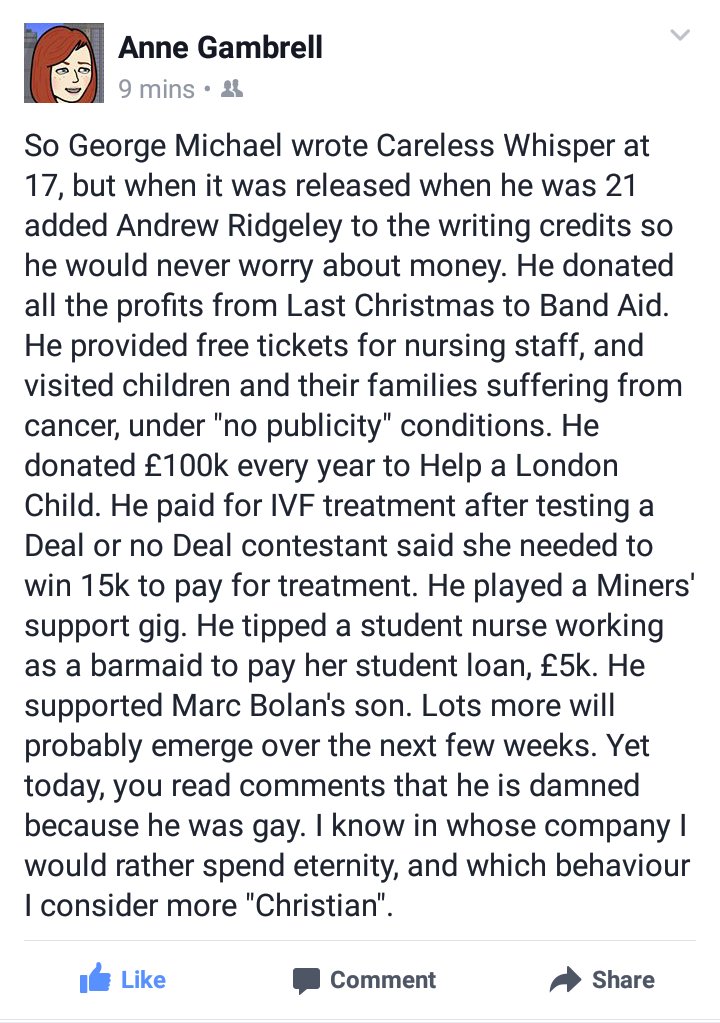 Some much needed TRUTH!!!! #RIPGeorge #georgemichael #loveislove