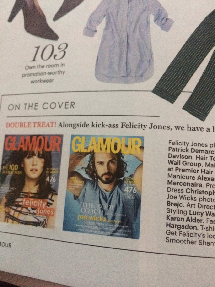 WakeTheDerryn's tweet photo. @glamourmag do you have any of the Joe wicks additions left? https://t.co/ySNgTuBD24