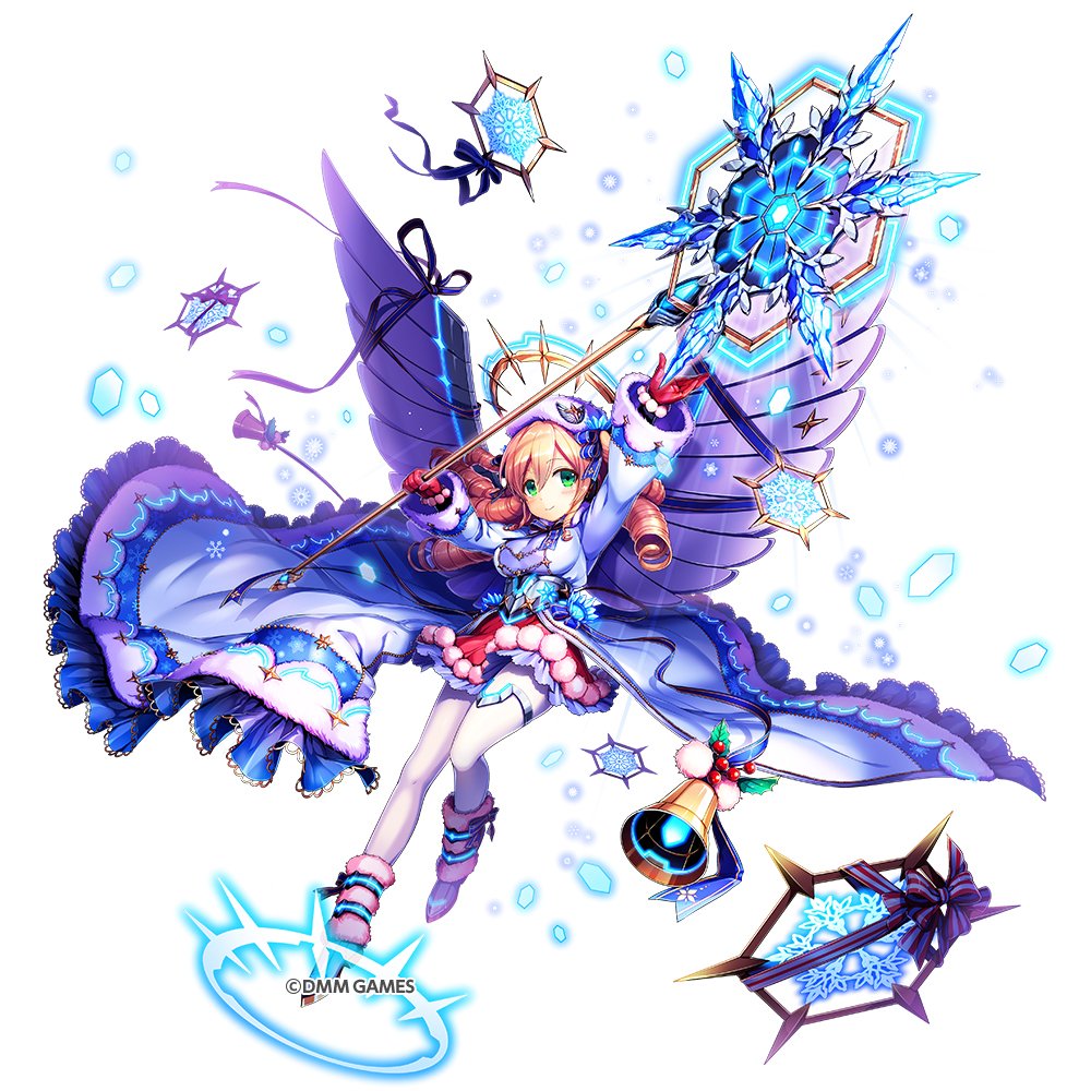 それでは本日追加の神姫『SSR [白雪の天使]ラファエル』の紹介じゃ