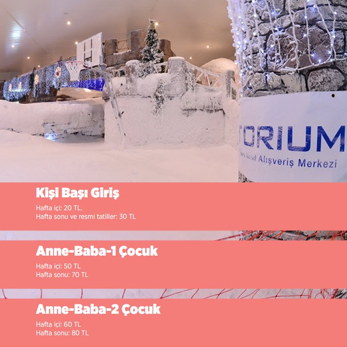Snowpark’a ailece gelin, size özel indirimlerden yararlanın!