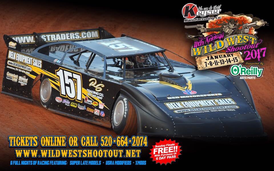 Make sure you like and share our Facebook posts for a chance to win tix to 2017 <a href="/Keyser_Integra/">Keyser Mfg./Integra</a> Wild West Shootout now at Arizona Speedway!