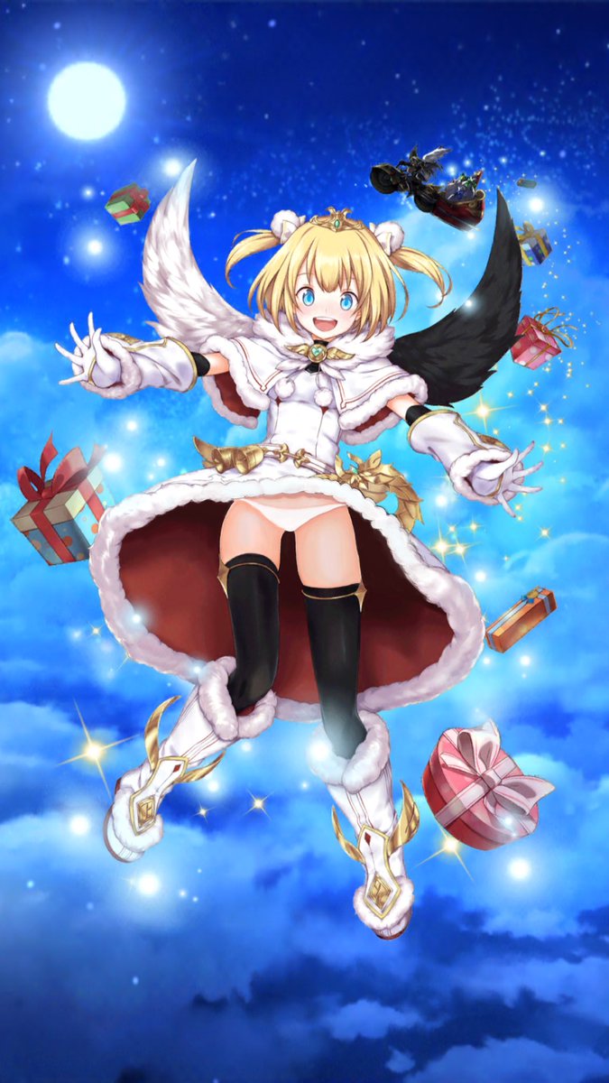 ヱジキ まめま En Twitter クリスマスマールの ラッキー 彡パンチラ 白猫プロジェクト 剥ぎコラ