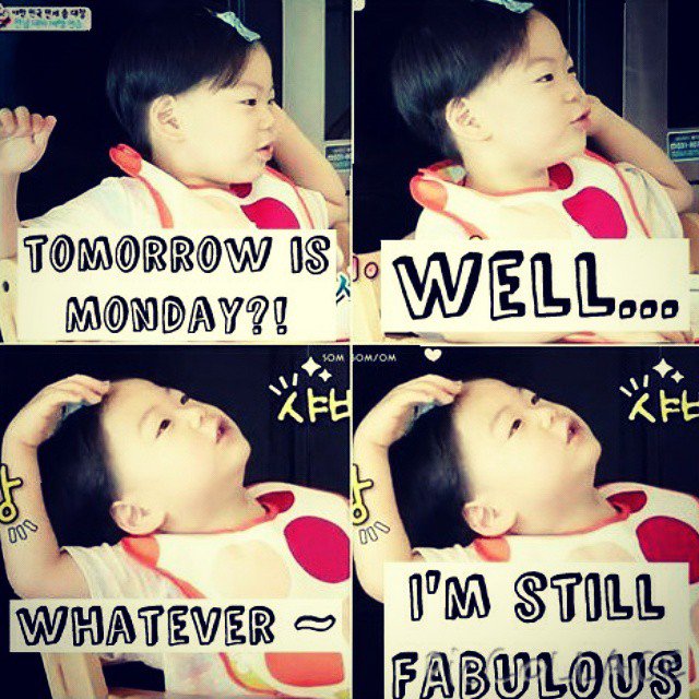 BusyBeeNYC's tweet image. All you guys are just Fabulous and hope you have a great Monday! #monday #work #fabulous #funny #litttlegirl