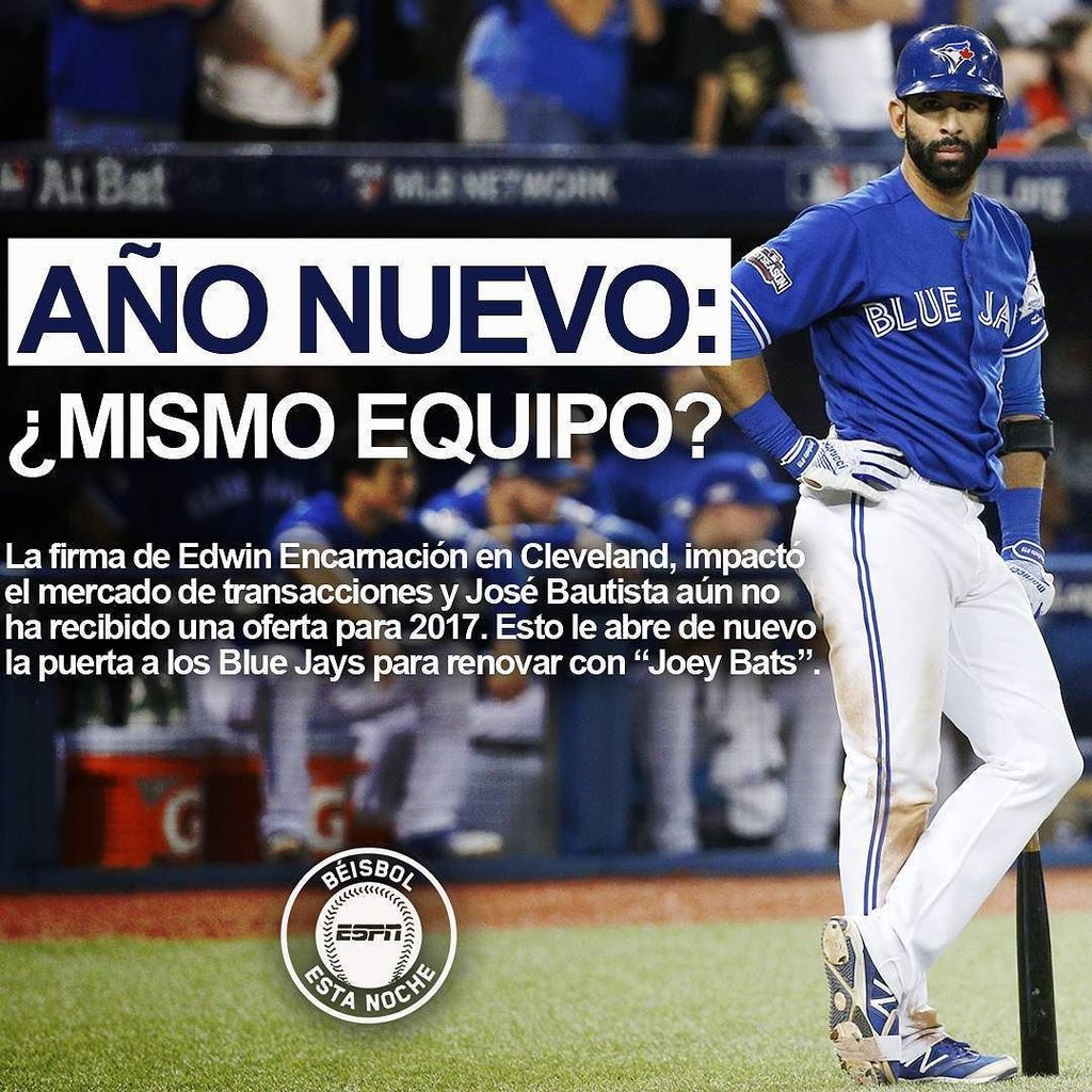 ESPN_Beisbol's tweet photo. Continúa la incertidumbre con la firma de @JoeyBats19 para 2017, ¿Se queda o se va? #ÚneteALaConversación  #MLBxESP… https://t.co/6VafAz8vLO