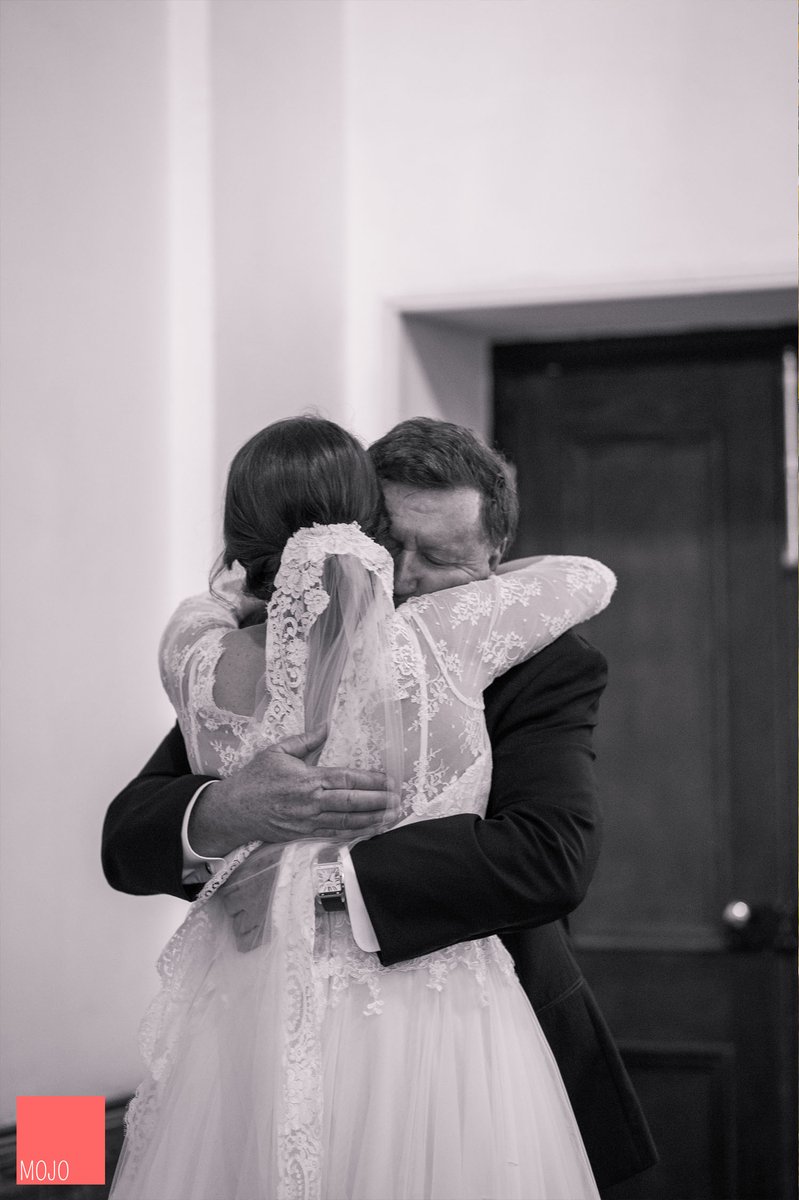 Give your dad, one last hug...#MoJo #CharlestonWeddingPhotography #CharlestonWedding #WeddingPhotographer #DaddyDaughter #TimeToGetMarried