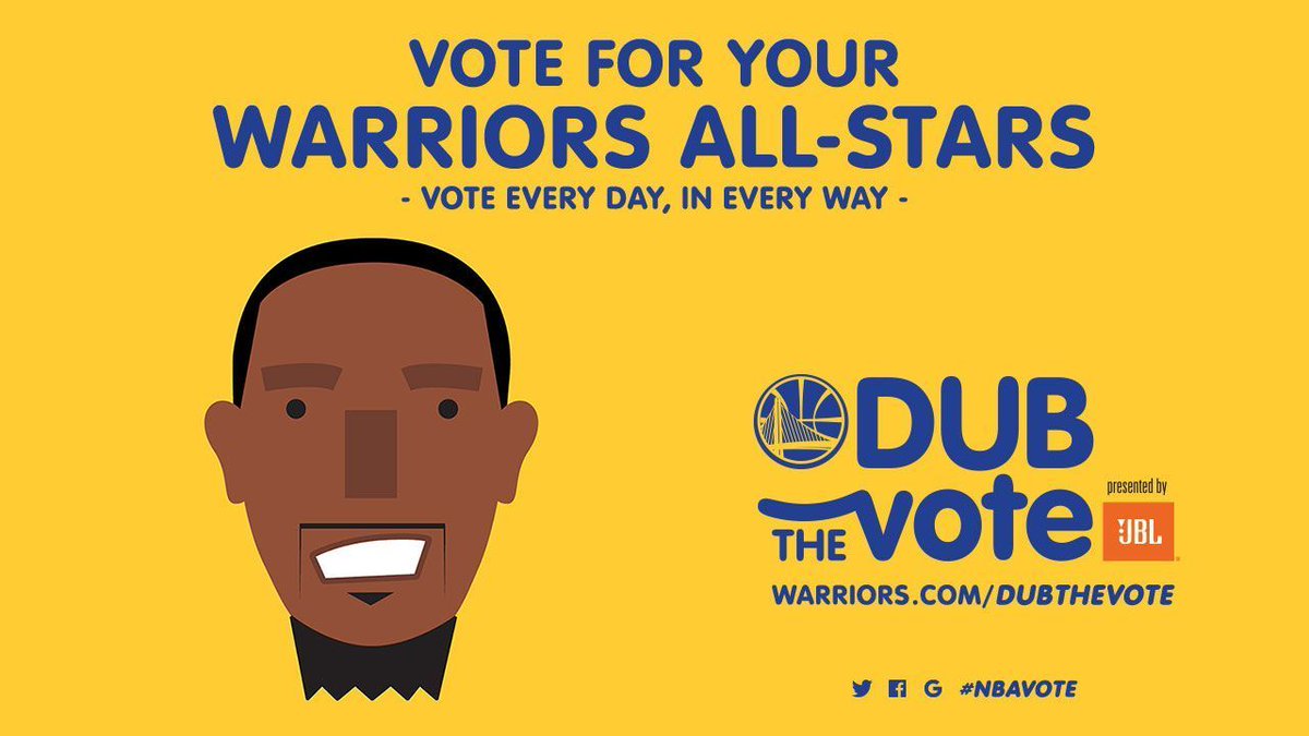 warriors's tweet image. RETWEET to vote for Kevin Durant! #NBAVote #DubTheVote