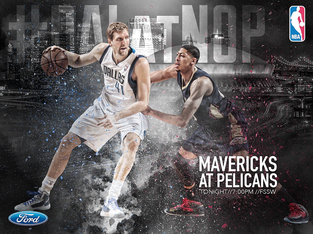 dallasmavs's tweet photo. GAME DAY! It's time to watch as the Mavs take on the Pelicans TONIGHT! Tipoff on @FoxSportsSW set for 7:00PM with pregame at 6:30PM! #MFFL https://t.co/cgPc0RdKLD