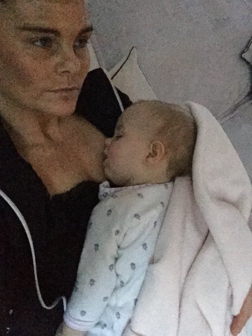 Having mummy cuddles with my poorly baby girl💞💕💗 https://t.co/Hxd8IOboH5