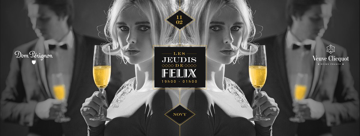 [EVENEMENT] La prochaine soirée "Les JEUDIS de FELIX" aura lieu le 12 Janvier avec #DjNOVY #LesJeudisdeFelix