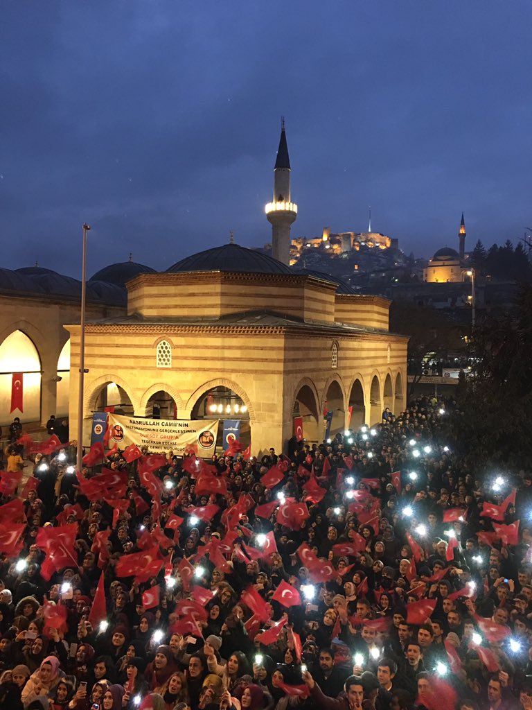Sayın Başbakanımızın teşrifleri ile Kastamonu'da restorasyonu tamamlanan Nasrullah Camii'nin açılışına  katıldık.Teşekkürler Kastamonu.