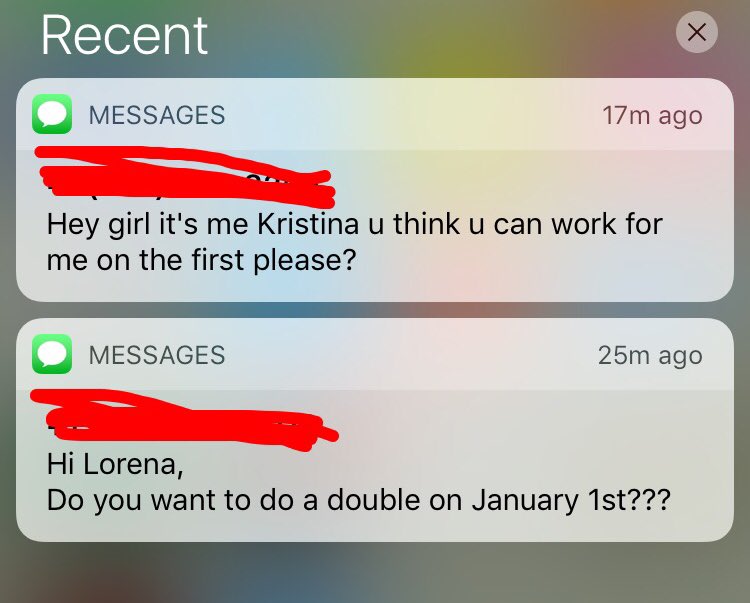 You guys got me fucked up trying to get me to work on my weekend off 🙃