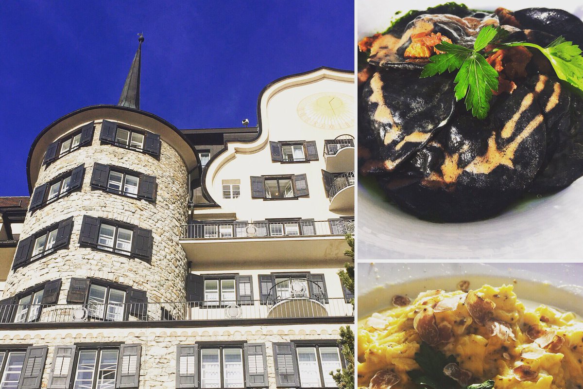 Lunch outside @SuvrettaHouse