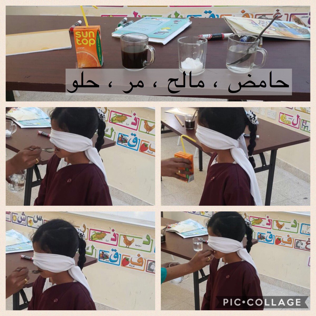 درس العلوم الصف الاول ( حاسة التذوق )
مع الاستاذة المبدعه هنده
#سدح #مدارس_عمان #صلاله #ظفار #مدرسة #مدرستي_تستحق #فعاليات_المدارس