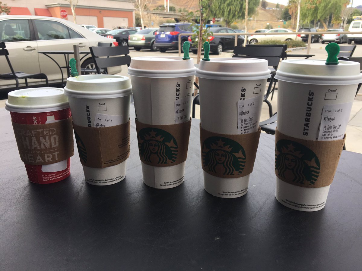 Kalakekepidc's tweet photo. Out for our walk with Mahana &amp; Ha'ani.  It's so cold we need our hot Starbucks drinks! https://t.co/msbmVpmzkz