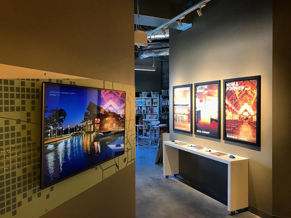 theVisioneer's tweet photo. Here's a sneak peek into our nearly-completed Charlotte office! #visioneeringstudios #wearevisioneering #envisiondesignbuild https://t.co/fyLZ0OwhsL