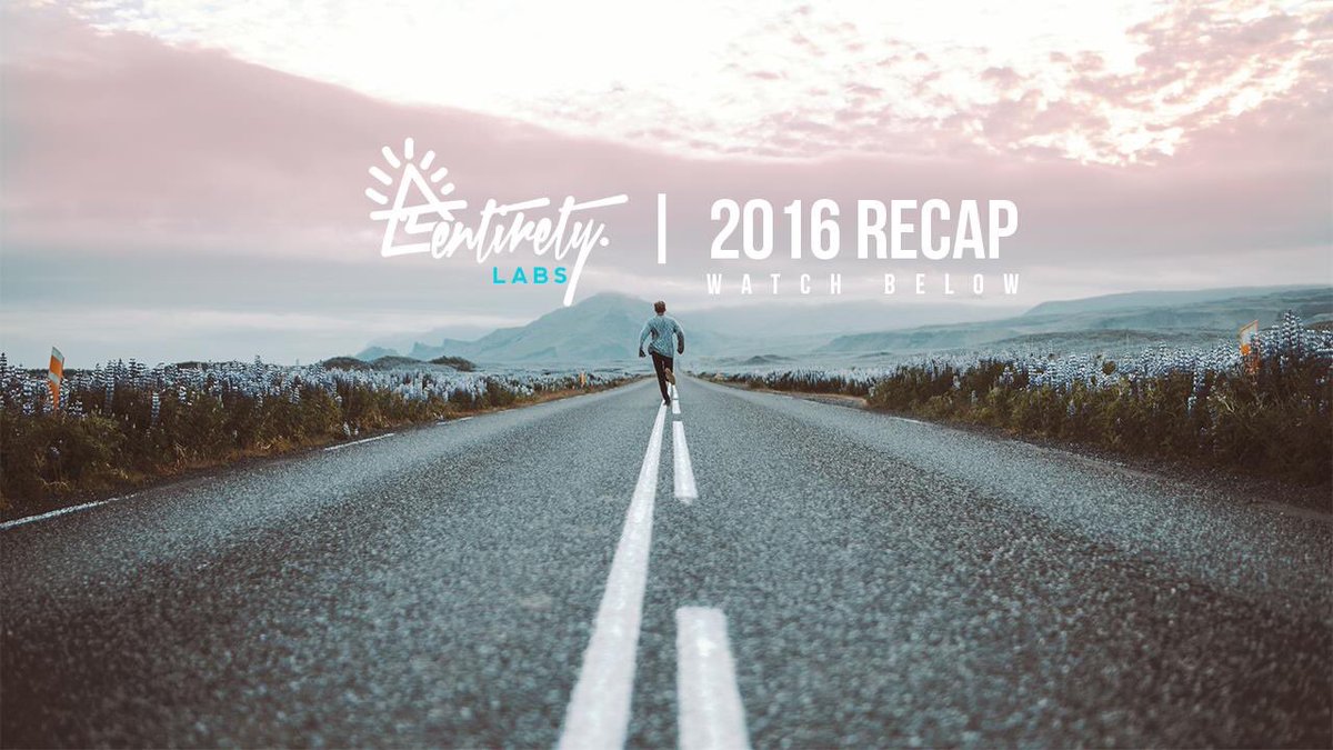 WE JUST DROPPED OUR 2016 RECAP VIDEO - facebook.com/entiretylabs/v… ❤❤❤