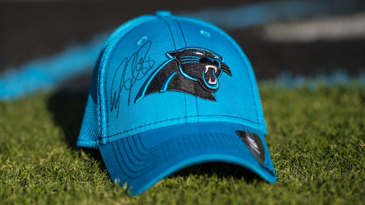 Panthers's tweet photo. RT to win a hat signed by @gregolsen88!

We'll DM a random winner by 8PM 

#OlsenWPMOYChallenge
#OlsenWPMOYChallenge
#OlsenWPMOYChallenge https://t.co/TrRox8cCtE